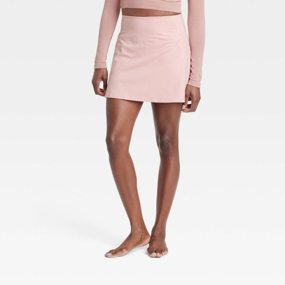 Women's Knit Skort - All in Motion Light Pink L